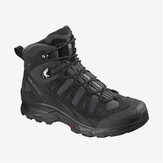 Men's Salomon QUEST PRIME GTX Hiking Boots Black | NSIKEJ-517