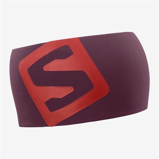 Men's Salomon RS PRO Headband Purple | FRMZQA-697