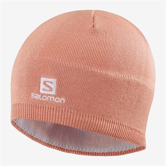 Men's Salomon RS WARM Hats Pink | AODCIB-405