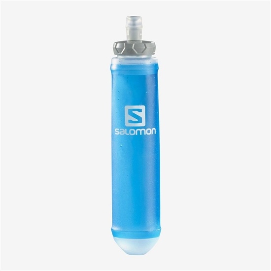 Men's Salomon SOFT FLASK 500ML/17OZ SPEED Packs Blue | PKRBEN-842