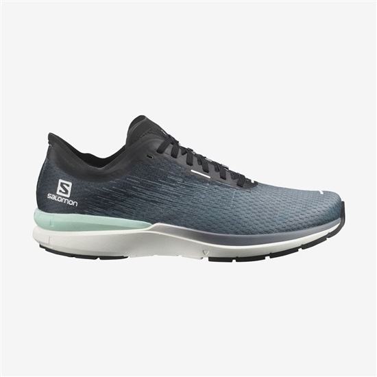 Men's Salomon SONIC 4 ACCELERATE Road Running Shoes Turquoise | LYZQXV-987
