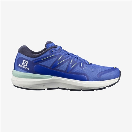 Men's Salomon SONIC 4 CONFIDENCE Trail Running Shoes Blue | IBZTMJ-054