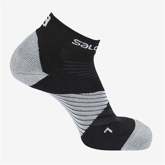 Men's Salomon SPEED PRO Socks Black | IQXTVK-582