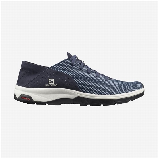 Men's Salomon TECH LITE Slippers Navy / Black | PWALTV-032