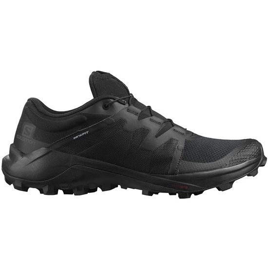 Men's Salomon WILDCROSS Trail Running Shoes Black | IZCEDT-539