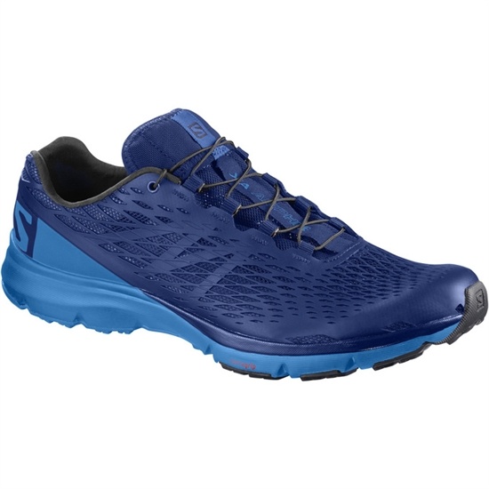 Men's Salomon XA AMPHIB Running Shoes Navy / Blue | QHZMDY-238