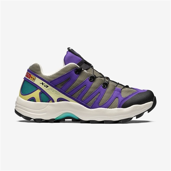Men's Salomon XA PRO 1 Sneakers Purple | AWRPDL-579