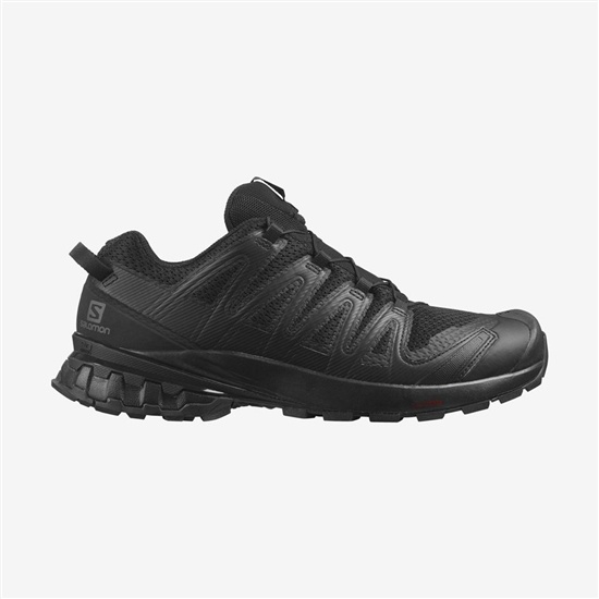 Men's Salomon XA PRO 3D V8 Hiking Shoes Black | NLRMYK-617