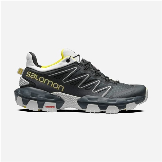 Men's Salomon XA PRO STREET Trail Running Shoes Dark Blue / White | PAIRFV-432