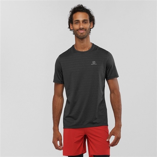 Men's Salomon XA T Shirts Orangered | WDYFIG-068