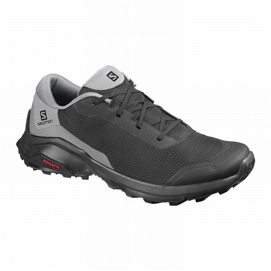 Men's Salomon X REVEAL Hiking Shoes Black | HQCGWU-516