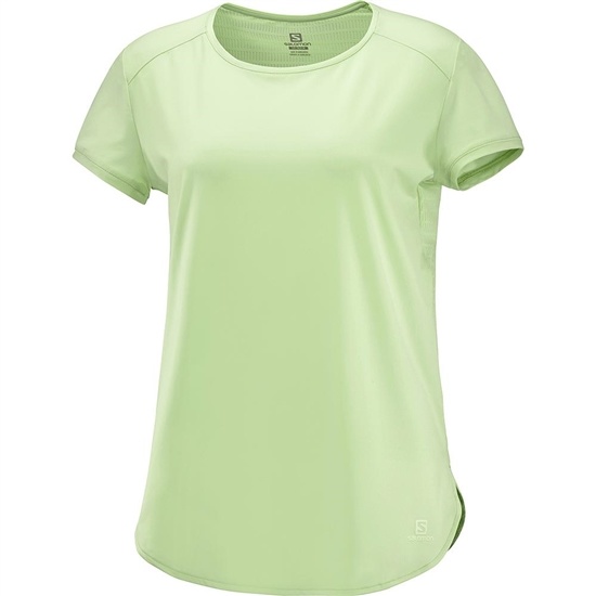 Women's Salomon COMET BREEZE W T Shirts White | OJFRGK-172