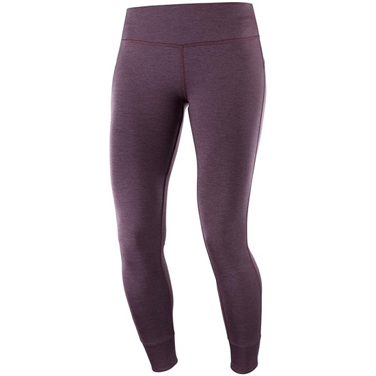 Women's Salomon COMET TECH LEG W Tights Purple | IDTXOL-913