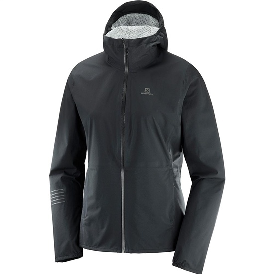 Women's Salomon LIGHTNING WP JKT W Jackets Black | WYIHGJ-126