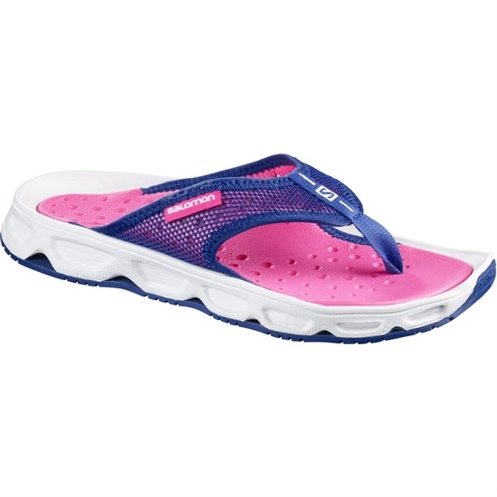 Women's Salomon RX BREAK W Flip Flops Pink / White | OUZSRT-439