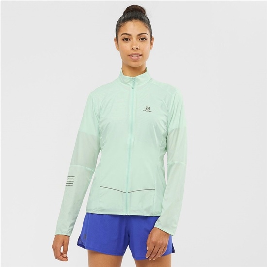 Women's Salomon SENSE W Jackets Blue | 1529ZCXJO