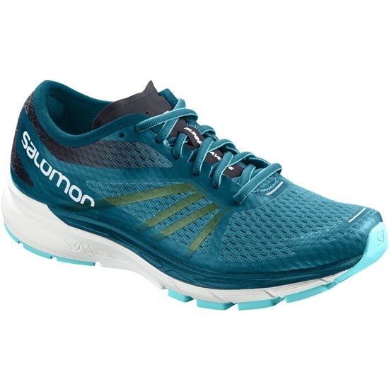 Women's Salomon SONIC RA PRO W Running Shoes Turquoise | WCJESK-725