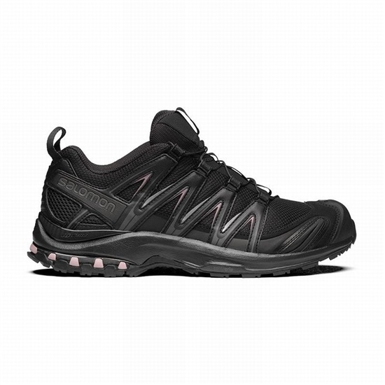 Women's Salomon XA PRO 3D Trail Running Shoes Black | 8526KHNVL