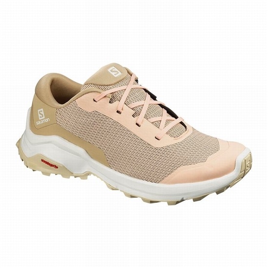 Women's Salomon X REVEAL Hiking Shoes Apricot / Brown | TFOGBV-932